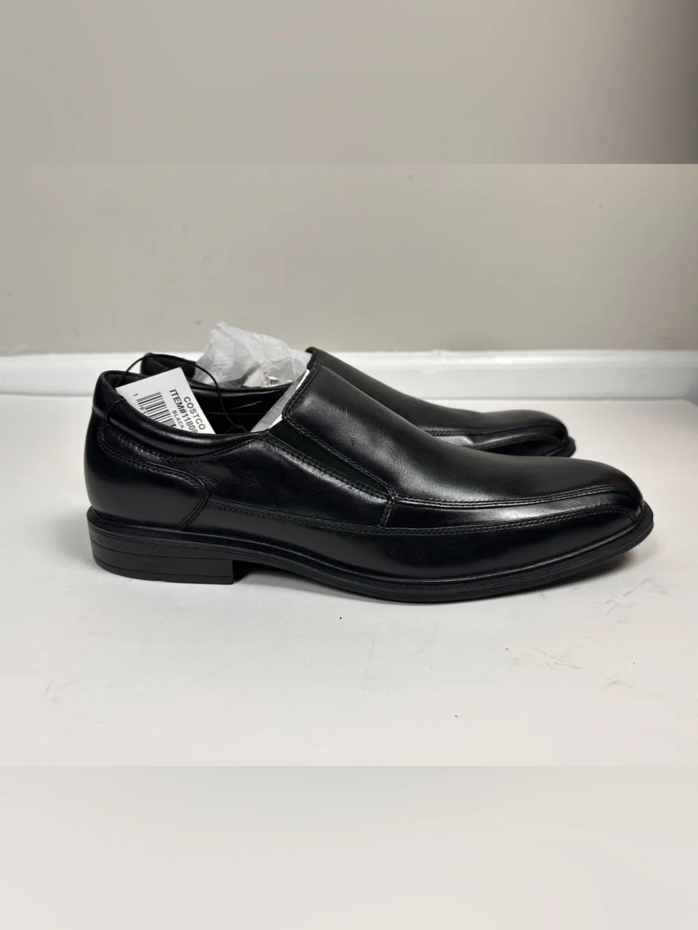 Kenneth Cole New York NY Leather Slip On Loafers Size 13 NWOB